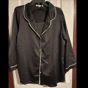 Black with white trim . Size- XL